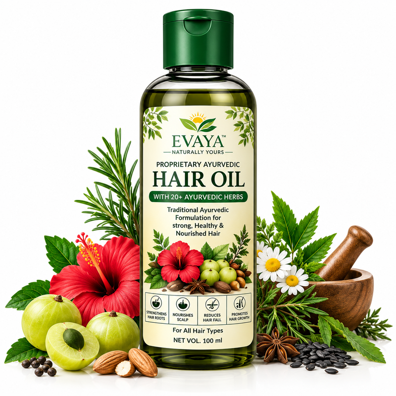 Evaya Herbal Hair Oil – 100ml