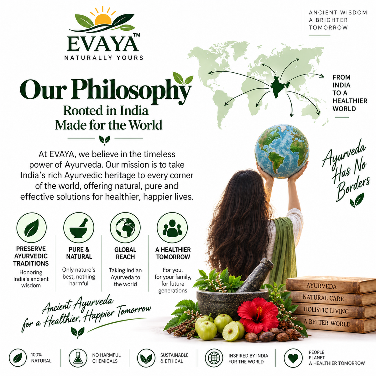 Evaya Herbal Hair Oil – 100ml