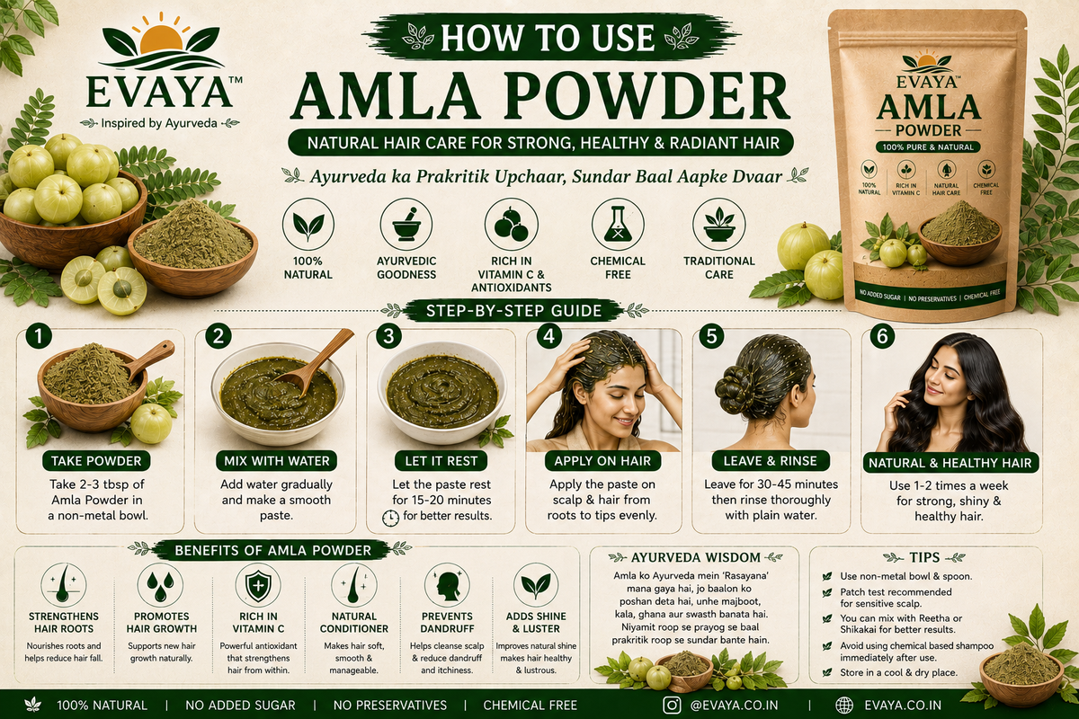 EVAYA Amla Powder(350gm)